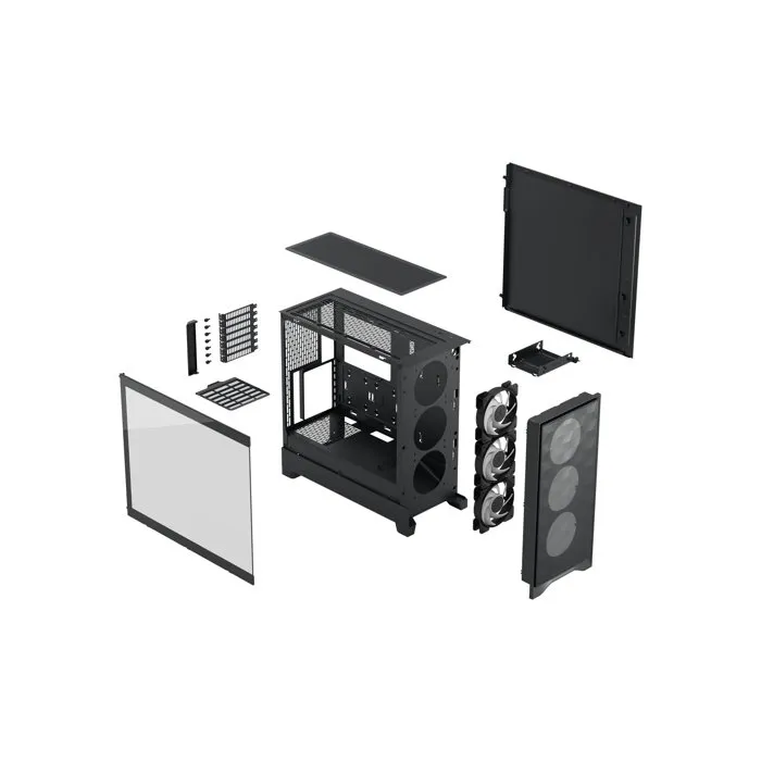 Fractal Design Pop 2 Air Black TG RGB Fractal Design Pop 2 Air Black TG RGB