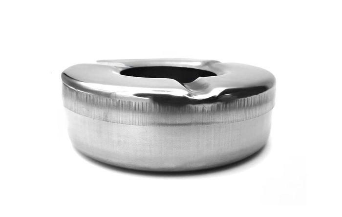 Confortime Cenicero Acero 11 cm x 3.3 cm (24 Unidades)