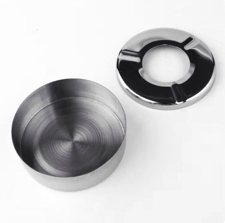 Confortime Cenicero Acero 11 cm x 3.3 cm (24 Unidades)