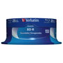 Verbatim BD-R Blu-Ray 25GB 6x Datalife Cakebox de 25 discos