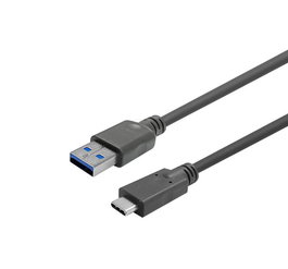 Vivolink Cable USB-C Macho a USB-A Macho 15m Negro