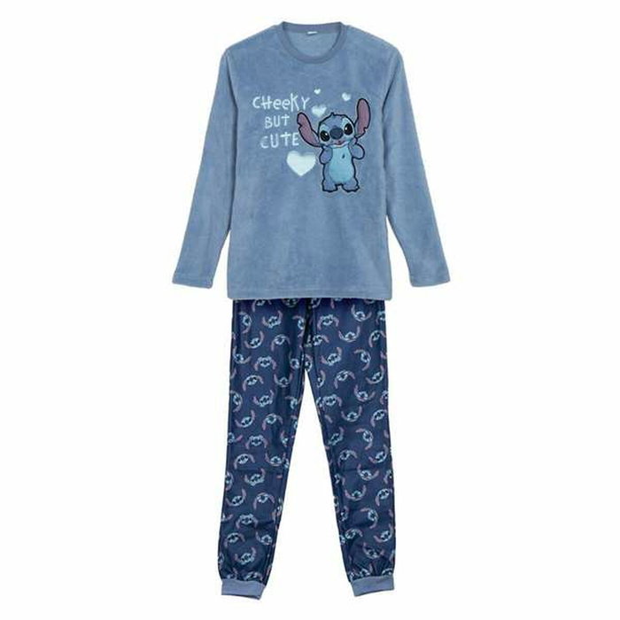Cerdá Pijama Largo Coral Fleece Stitch Azul L Cerdá Pijama Largo Coral Fleece Stitch Azul L