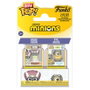 Funko Minions Bitty POP! Vinyl Figuras Bride Kevin & Eye, Matie