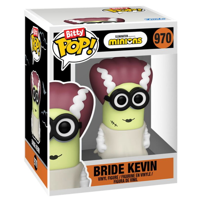 Funko Minions Bitty POP! Vinyl Figuras Bride Kevin & Eye, Matie Funko Minions Bitty POP! Vinyl Figuras Bride Kevin & Eye, Matie