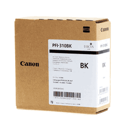 Canon Tinta PFI-310BK 2359C001 Black - Cartucho de Tinta Negra Original