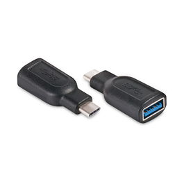 Club3D Adapter USB 3.1 Typ C > USB 3.0 Typ A St/Bu, 5 Gbit/s, 0,043 m, Negro