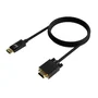 Aisens Cable Conversor DisplayPort a VGA, 1.0m, Negro
