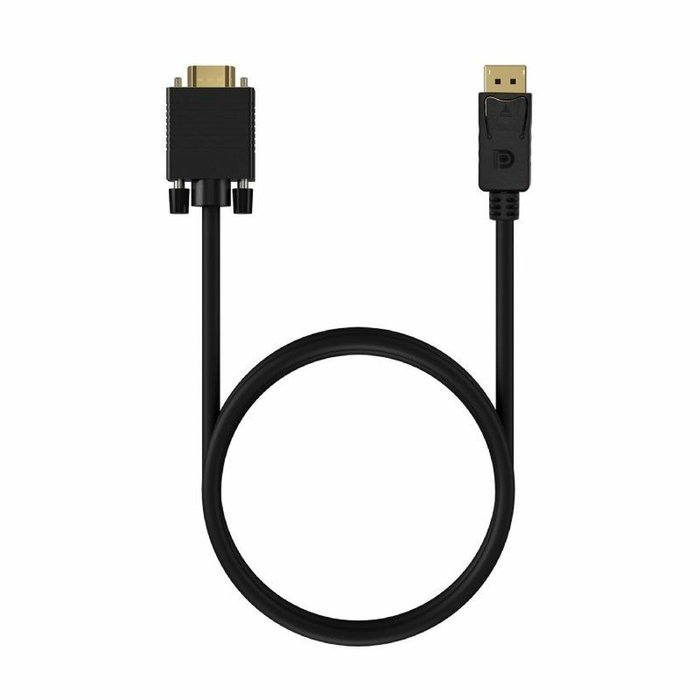 Aisens Cable Conversor DisplayPort Macho a VGA Macho 1m Negro