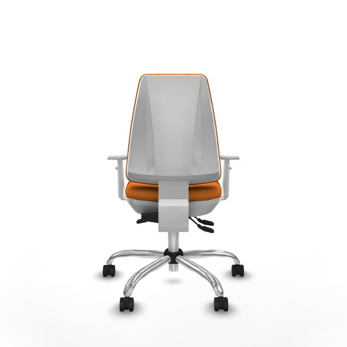 PIQUERAS Y CRESPO Silla de oficina Elche con mecanismo Asincro Naranja