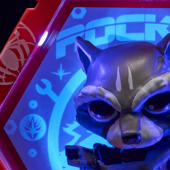 WOW STUFF Figura LED WOW! POD Rocket Raccoon Marvel