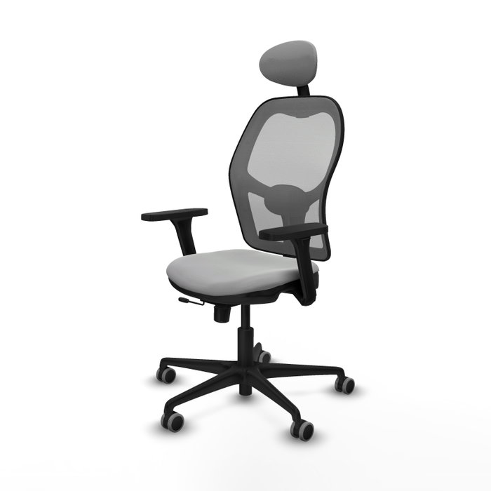 PIQUERAS Y CRESPO Silla de oficina Jorquera con mecanismo Sincro/Traslack y Brazos 3D
