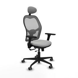 PIQUERAS Y CRESPO Silla de oficina Jorquera con mecanismo Sincro/Traslack y Brazos 3D