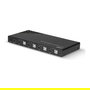 LINDY KVM-Audio-USB Switch 4-Port - Conmutador para 4 Ordenadores