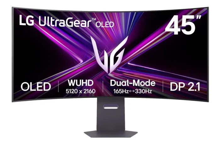 LG Monitor Gaming OLED 45" UltraGear 45GX950A-B Dual-Mode 5K2K 330Hz 0.03ms LG Monitor Gaming OLED 45" UltraGear 45GX950A-B Dual-Mode 5K2K 330Hz 0.03ms