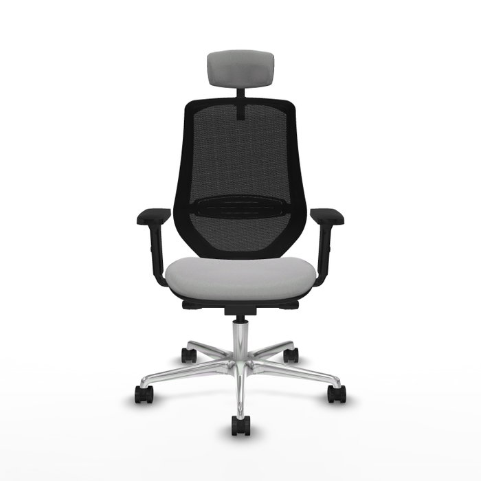 PIQUERAS Y CRESPO Silla de oficina Mardos con mecanismo Sincro/Traslack Gris claro/Negro PIQUERAS Y CRESPO Silla de oficina Mardos con mecanismo Sincro/Traslack Gris claro/Negro