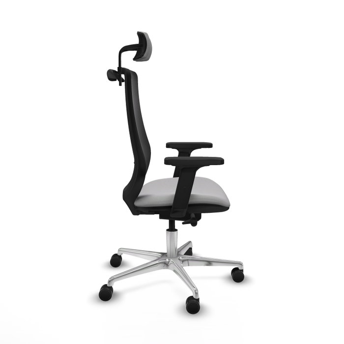 PIQUERAS Y CRESPO Silla de oficina Mardos con mecanismo Sincro/Traslack Gris claro/Negro PIQUERAS Y CRESPO Silla de oficina Mardos con mecanismo Sincro/Traslack Gris claro/Negro
