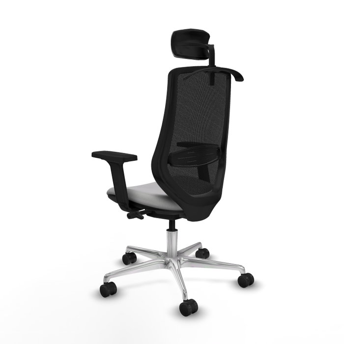 PIQUERAS Y CRESPO Silla de oficina Mardos con mecanismo Sincro/Traslack Gris claro/Negro PIQUERAS Y CRESPO Silla de oficina Mardos con mecanismo Sincro/Traslack Gris claro/Negro