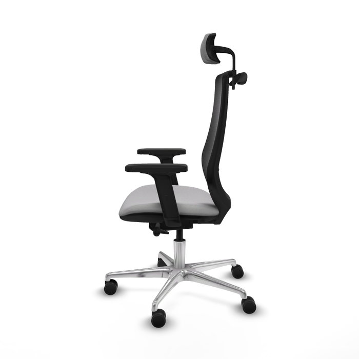 PIQUERAS Y CRESPO Silla de oficina Mardos con mecanismo Sincro/Traslack Gris claro/Negro PIQUERAS Y CRESPO Silla de oficina Mardos con mecanismo Sincro/Traslack Gris claro/Negro
