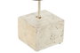 DKD Home Decor Figura de Resina Cara Marrón y Blanco