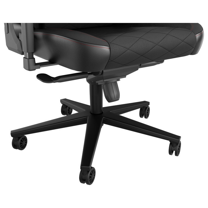 Genesis Silla Gaming Nitro 890 G2, Negra, Acolchado Tela/Piel, Respaldo Ajustable 0-160°, Peso Máx. 150 kg, Asiento 52x56.5 cm
