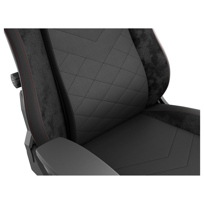 Genesis Silla Gaming Nitro 890 G2, Negra, Acolchado Tela/Piel, Respaldo Ajustable 0-160°, Peso Máx. 150 kg, Asiento 52x56.5 cm