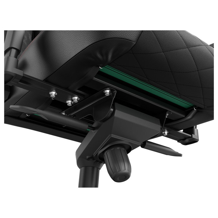 Genesis Silla Gaming Nitro 890 G2, Negra, Acolchado Tela/Piel, Respaldo Ajustable 0-160°, Peso Máx. 150 kg, Asiento 52x56.5 cm