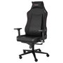 Genesis Silla Gaming Nitro 890 G2, Negra, Acolchado Tela/Piel, Respaldo Ajustable 0-160°, Peso Máx. 150 kg, Asiento 52x56.5 cm
