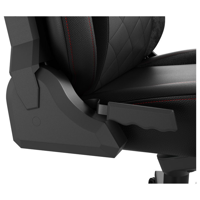 Genesis Silla Gaming Nitro 890 G2, Negra, Acolchado Tela/Piel, Respaldo Ajustable 0-160°, Peso Máx. 150 kg, Asiento 52x56.5 cm