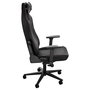 Genesis Silla Gaming Nitro 890 G2, Negra, Acolchado Tela/Piel, Respaldo Ajustable 0-160°, Peso Máx. 150 kg, Asiento 52x56.5 cm