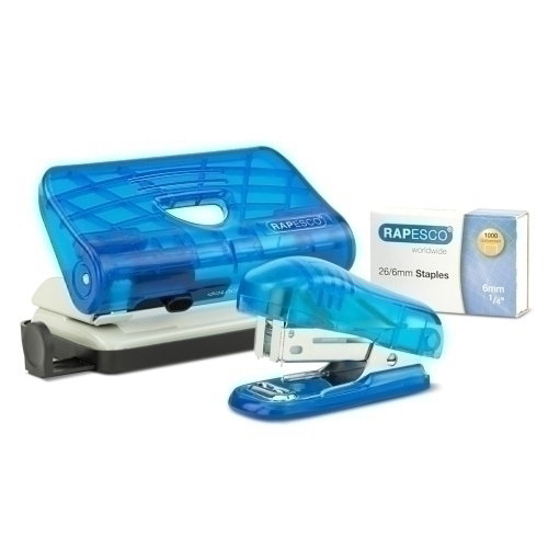 Set Grapado Rapesco Grapadora Bug Mini + Taladro 12H Set Grapado Rapesco Grapadora Bug Mini + Taladro 12H