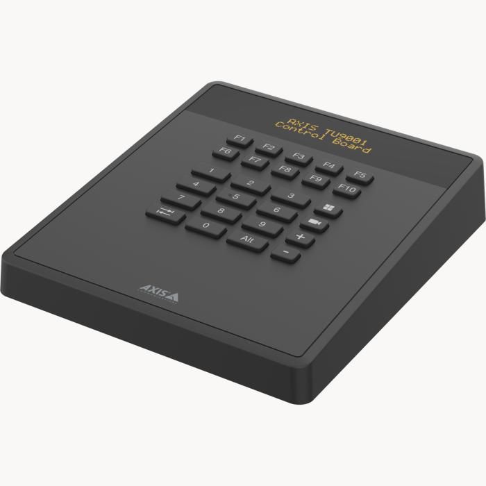 Axis TU9003 Teclado para Software VMS y Control de Cámaras PTZ con Pantalla LCD, USB, IP54 Axis TU9003 Teclado para Software VMS y Control de Cámaras PTZ con Pantalla LCD, USB, IP54