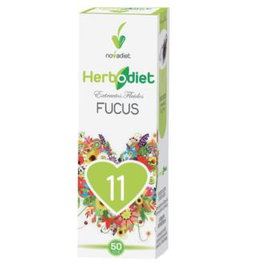 NOVADIET Herbodiet Extracto Fluido de Fucus 50ml - Complemento Alimenticio para Obesidad y Celulitis