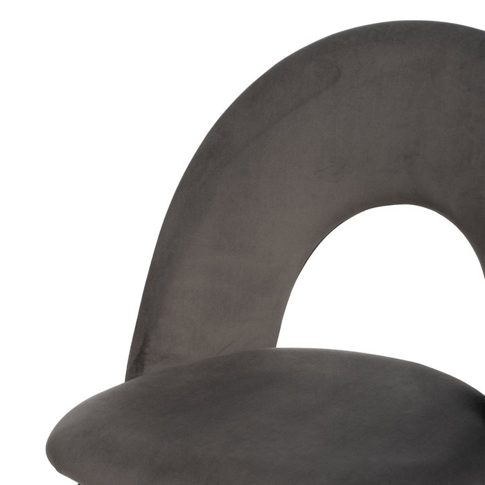 Ixia Silla Taupe Tejido-Metal Contract