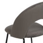 Ixia Silla Taupe Tejido-Metal Contract