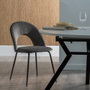 Ixia Silla Taupe Tejido-Metal Contract