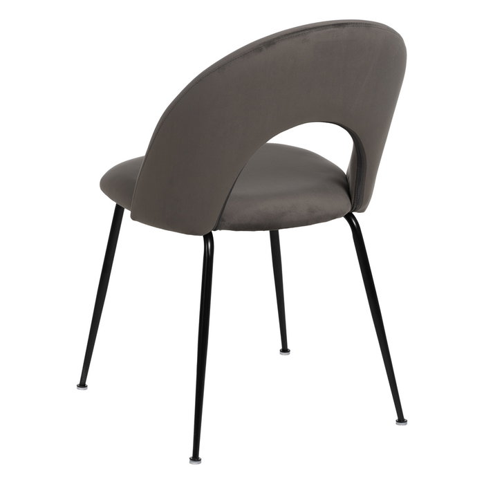 Ixia Silla Taupe Tejido-Metal Contract