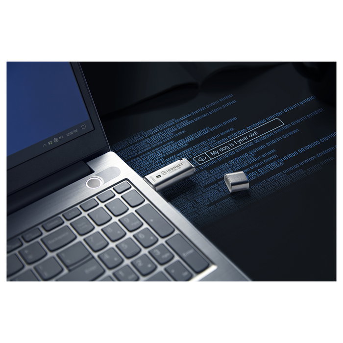 Kingston IronKey Locker+ 50 128GB IKLP50 USB 3.2 con cifrado AES de 256 bits