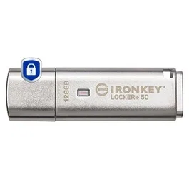 Kingston Technology IronKey IKLP50 128GB USB 3.2 Gen 1 con cifrado AES de 256 bits