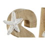 DKD Home Decor Decoración de Mango y Resina 47x8x24,5 cm Surtido de 2 Unidades