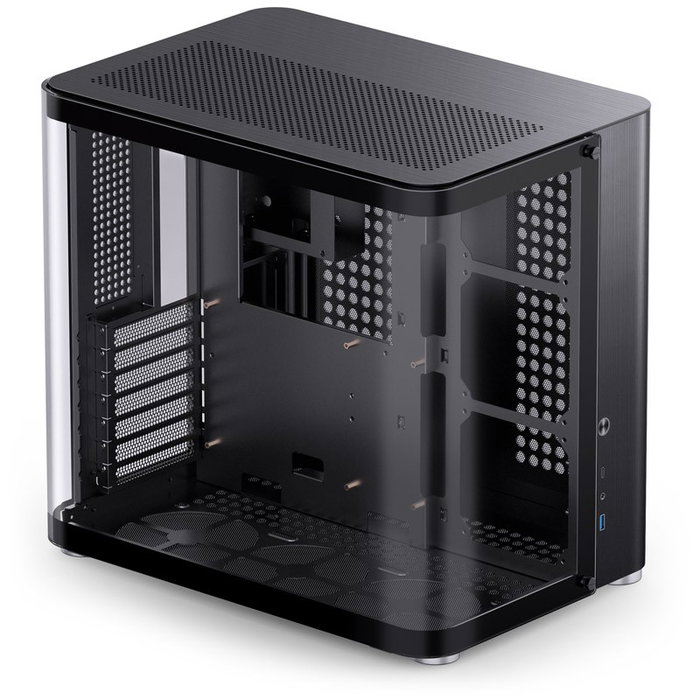 Jonsbo TK-2 2.0 Midi-Tower con Vidrio Templado, Negro