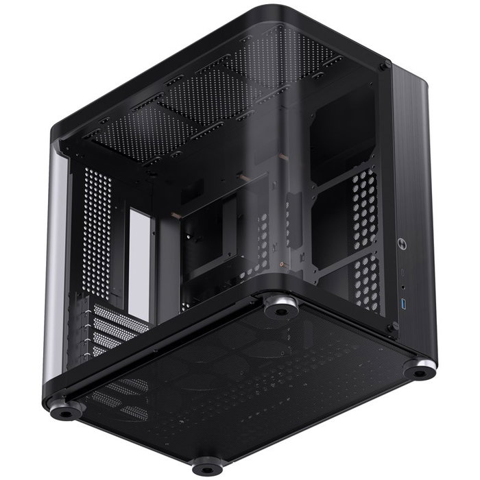 Jonsbo TK-2 2.0 Midi-Tower con Vidrio Templado, Negro