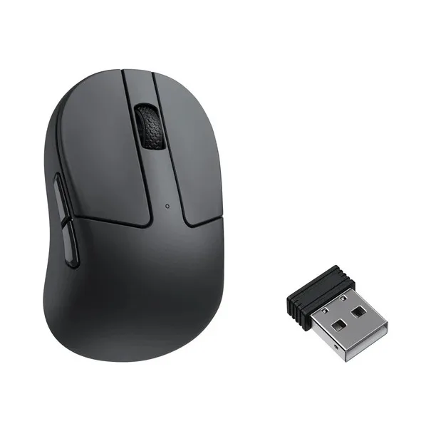 Keychron M4-A23 Ratón láser PixArt 3950 8K Negro Gaming e Oficina Keychron M4-A23 Ratón láser PixArt 3950 8K Negro Gaming e Oficina