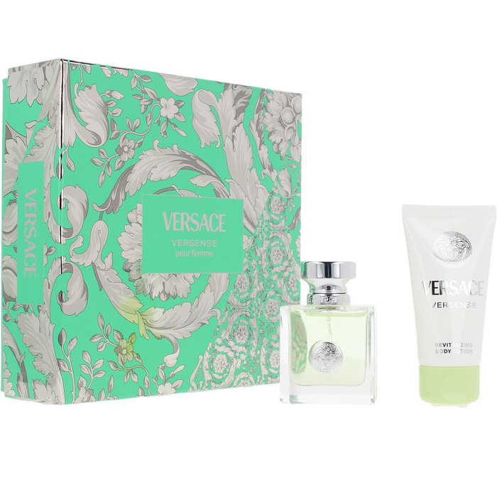 Versace Versense Eau de Toilette Set Regalo para Mujer - Lote con Vaporizador 30 ml + Loción Corporal 50 ml (2 Piezas)
