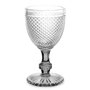 Copa de vino Vivalto Transparente Antracita Vidrio 330 ml Diamante (6 Unidades)