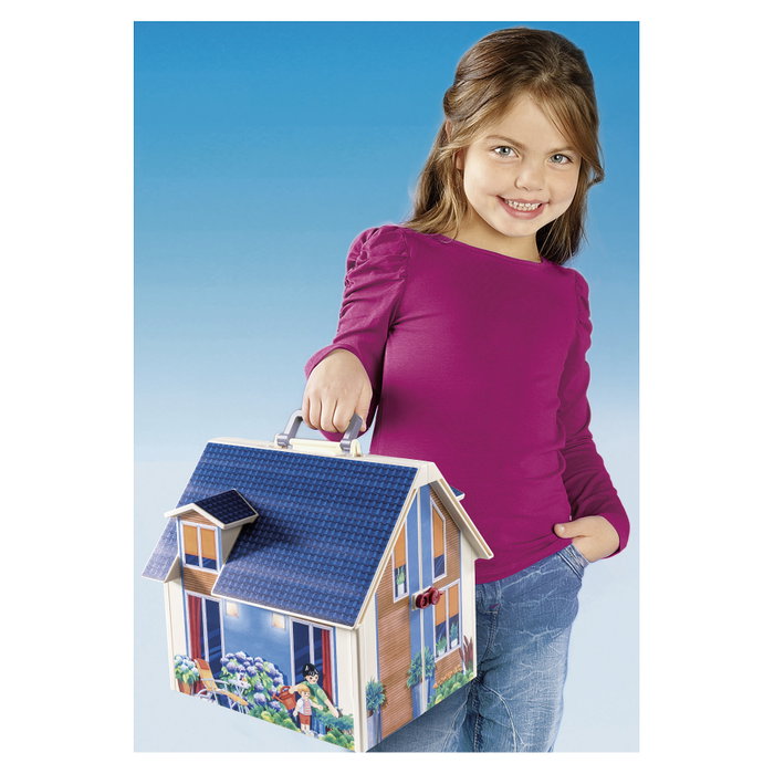 Playmobil Casa de Muñecas Maletín 70985 Multicolor