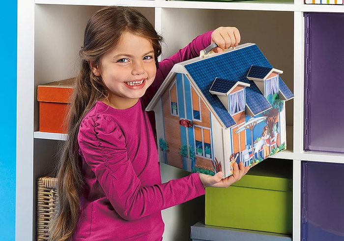 Playmobil Casa de Muñecas Maletín 70985 Multicolor
