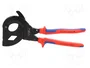 KNIPEX Tijeras con mecanismo de trinquete 315mm