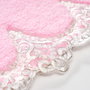 Mijölnir Zara - Pink Juego de Alfombrillas de Baño de 2 Piezas, Suaves y Antideslizantes, 100% Poliéster, Rosa, 55x65 cm y 65x115 cm