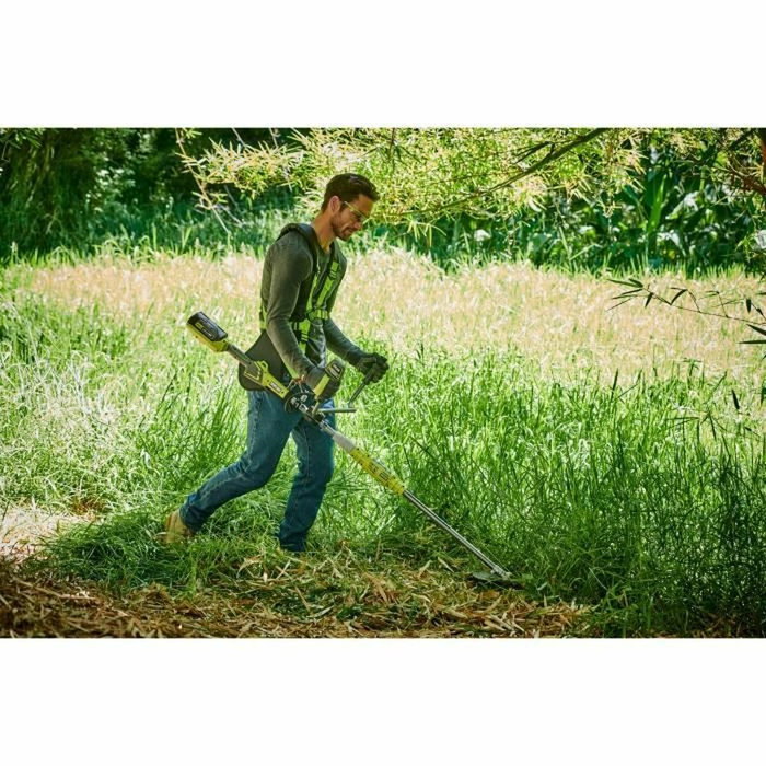 Ryobi Desbrozadora con Manillar, Batería 36 V 4,0 Ah y Cargador Ryobi Desbrozadora con Manillar, Batería 36 V 4,0 Ah y Cargador