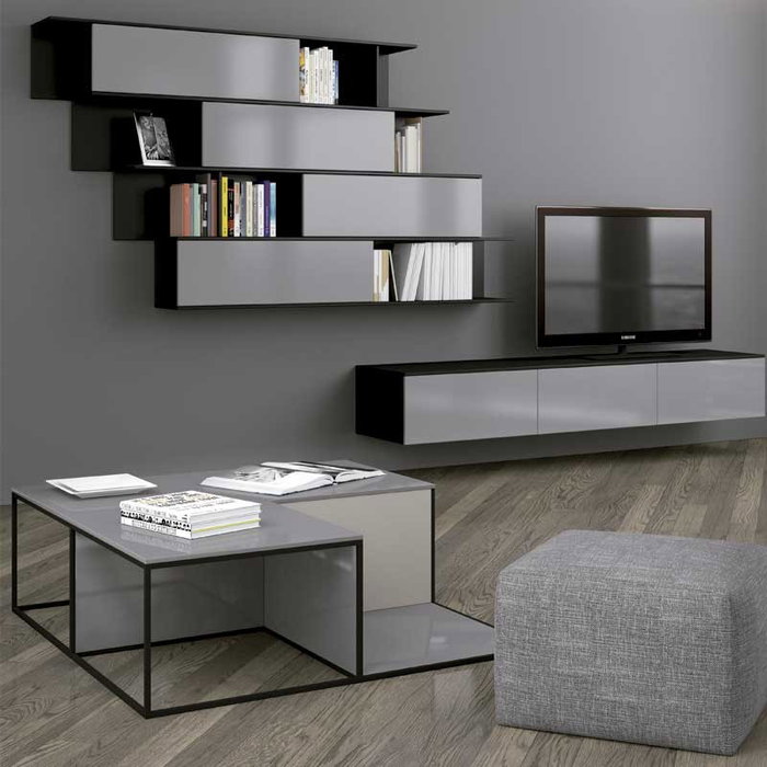 TERNO Kit Herrajes Living Top Puerta 15Kg Corredera Madera